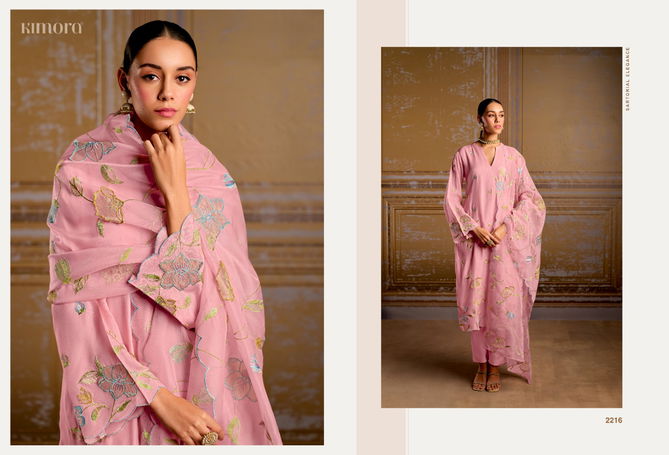 Qurbat By Kimora Heer Bamber Silk Printed Designer Salwar Suits Wholesale Shop In Surat
